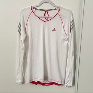 Adidas Running White Long Sleeve Shirt
